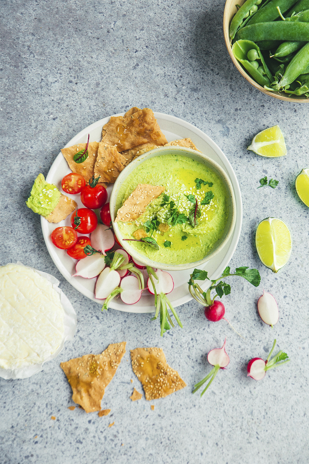 Houmous tout vert