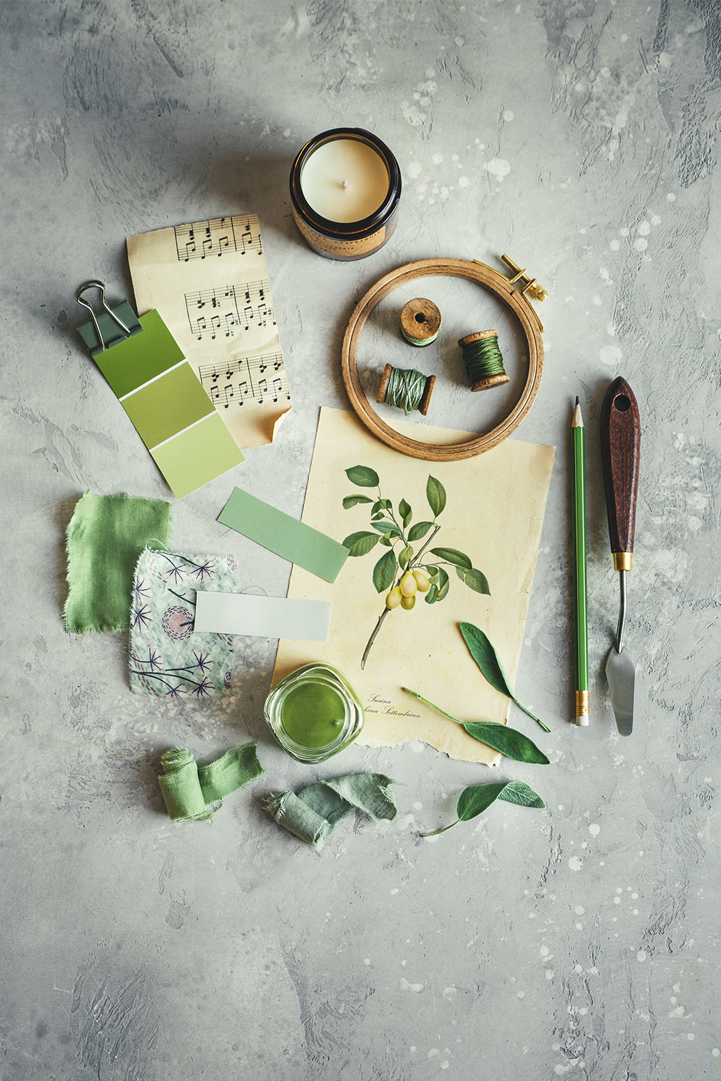 Green Moodboard