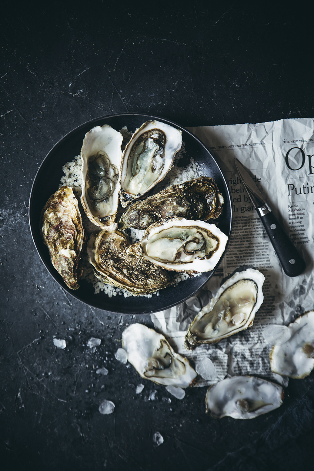 Huitres food