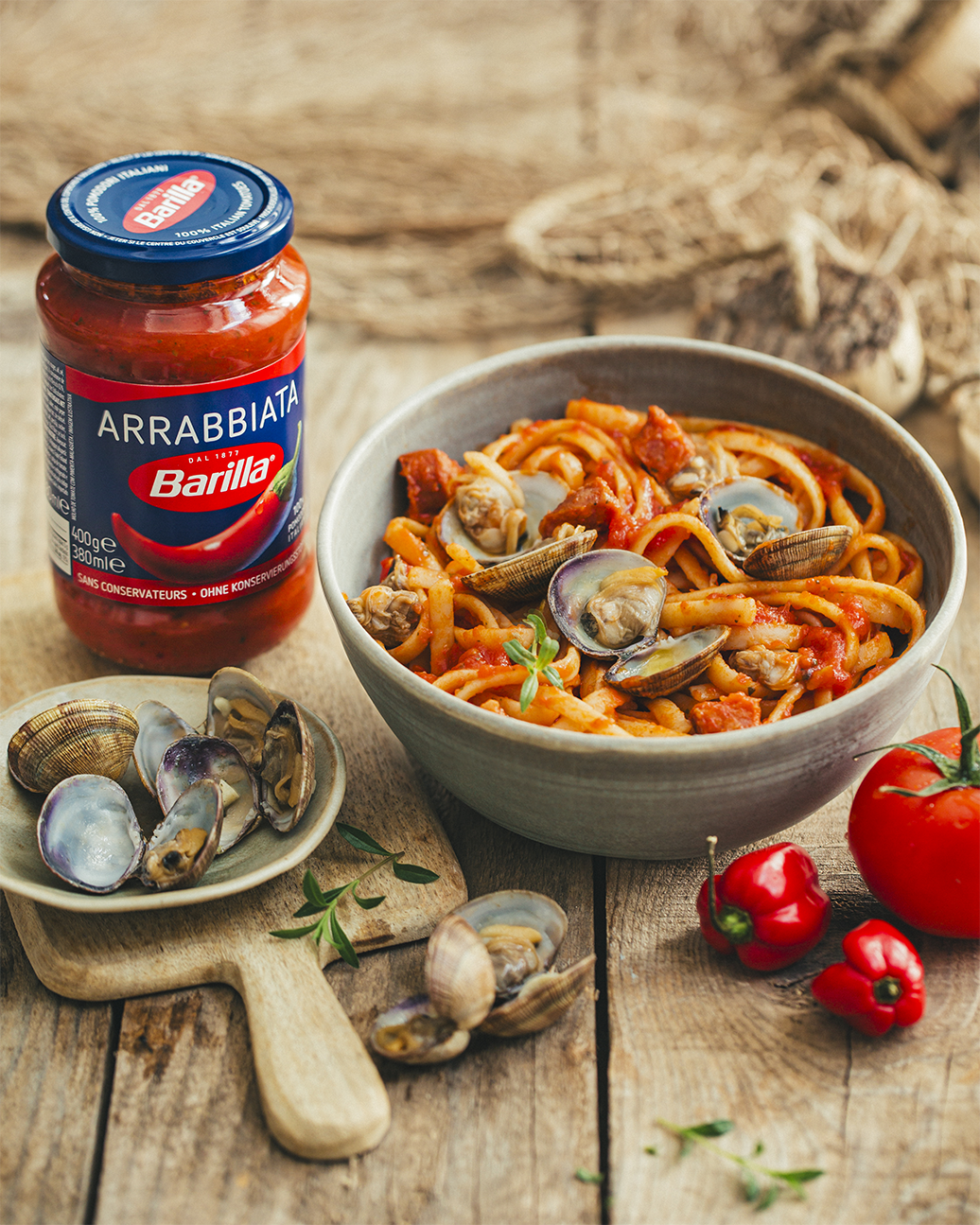 <em>Barilla,</em> </br>des <span style="text-decoration: underline;">sauces</span> qui  </br>sentent bon l&rsquo;Italie !